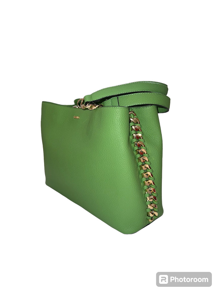 Borsa Shopper verde Gaudì