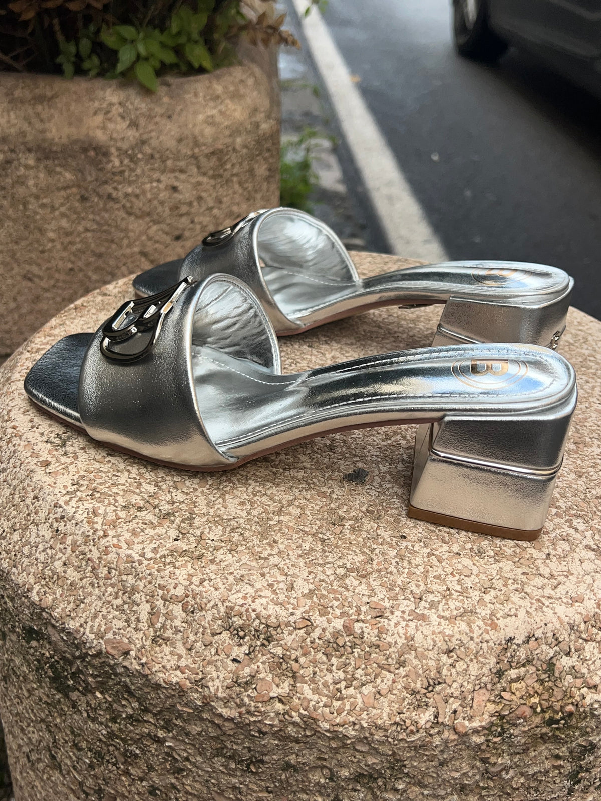 Scalzato Metallico Laura Biagiotti