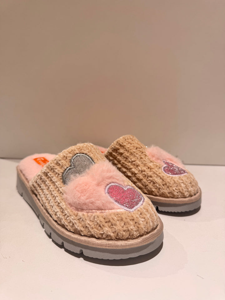 Pantofole Tiglio Cuori