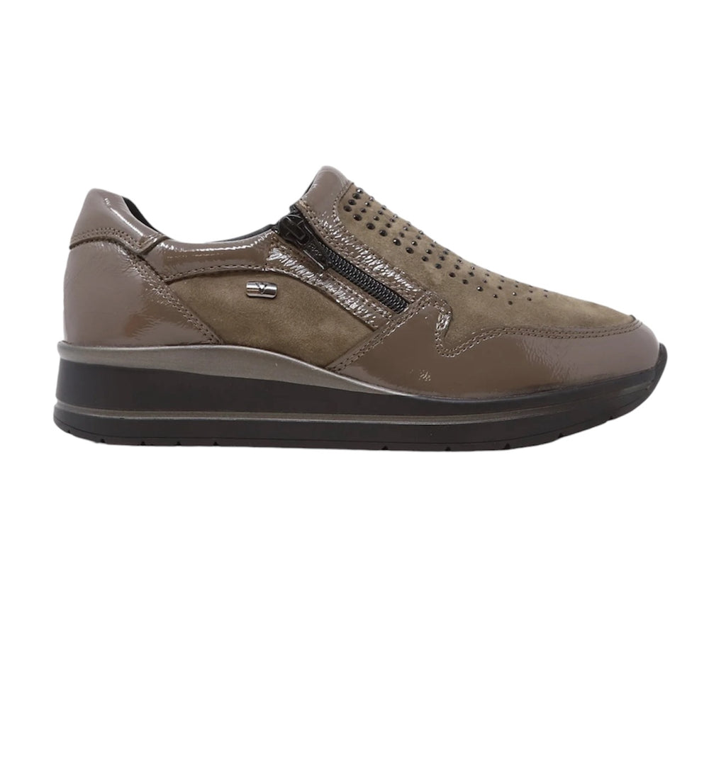 Sneakers con zip Valleverde