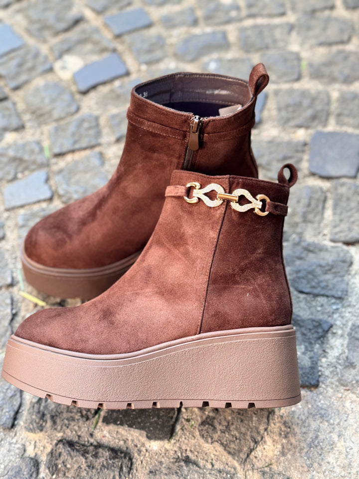 Stivaletto zeppa 2306