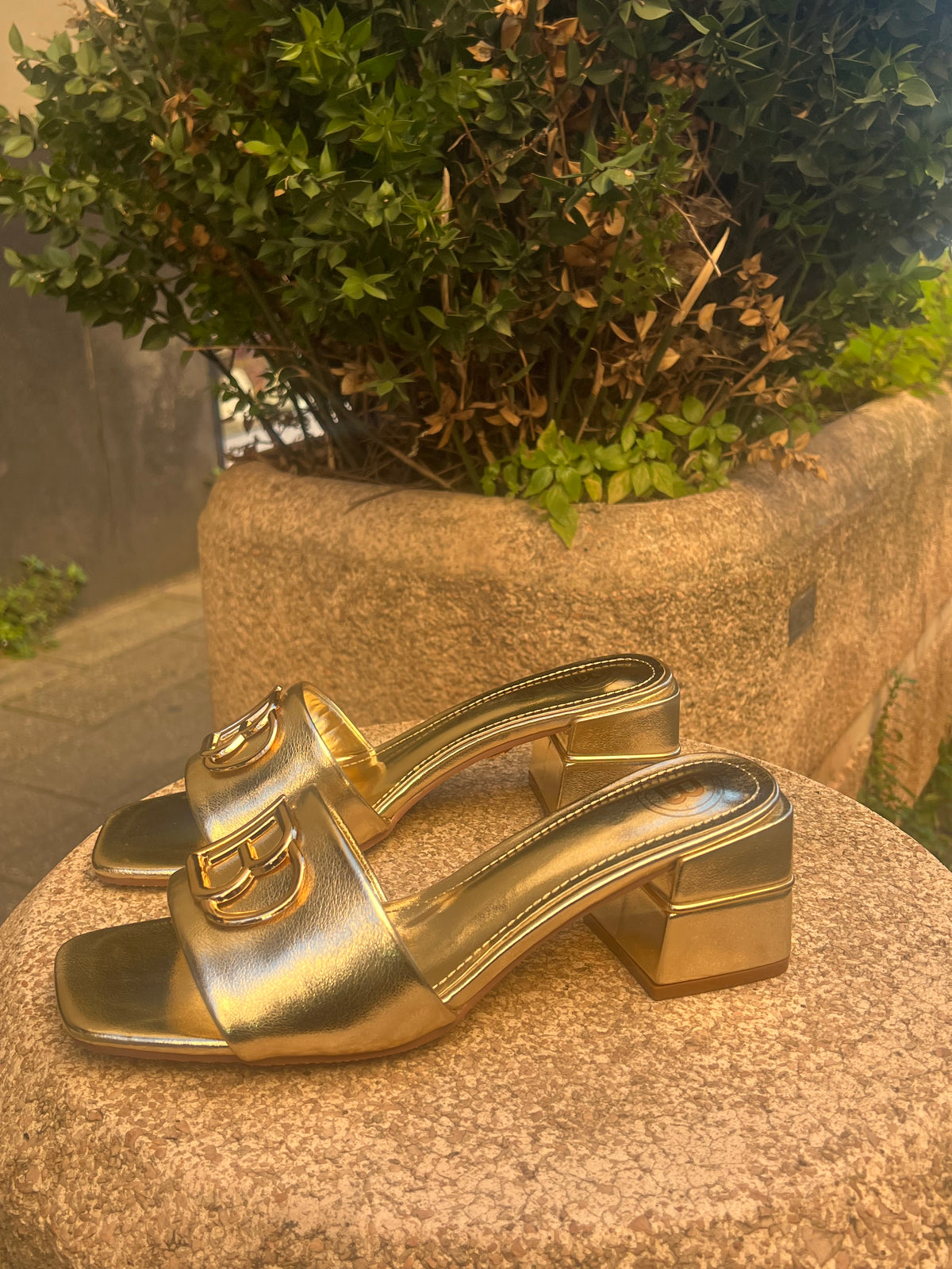 Scalzato Metallico Laura Biagiotti