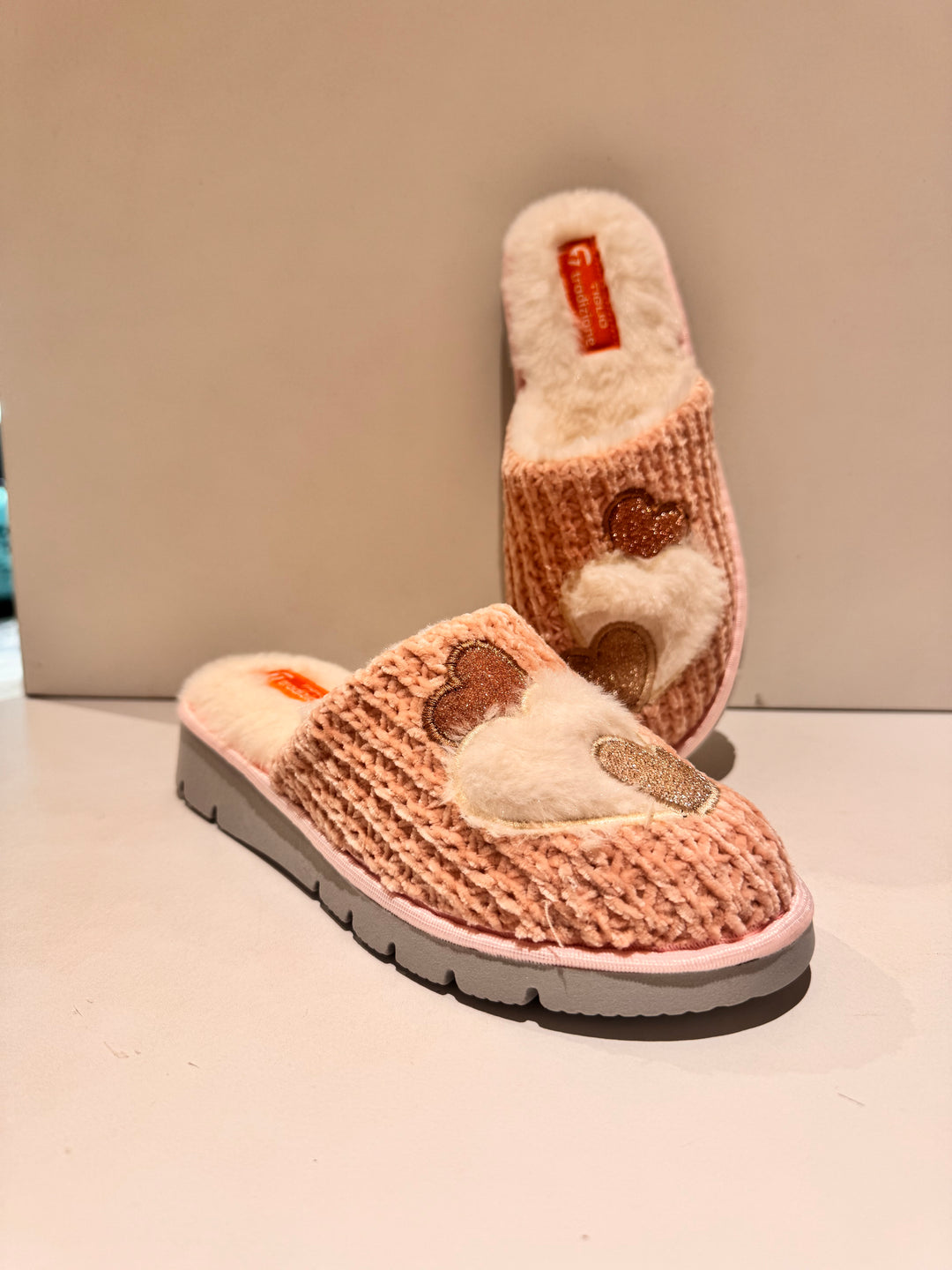 Pantofole Tiglio Cuori