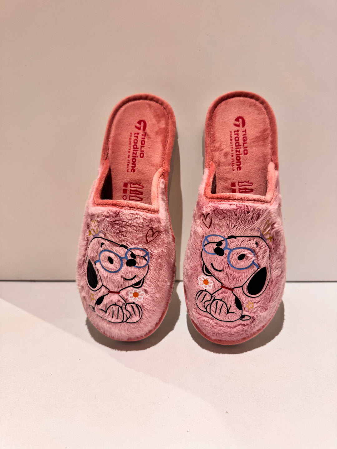 Pantofole Tiglio cagnolino