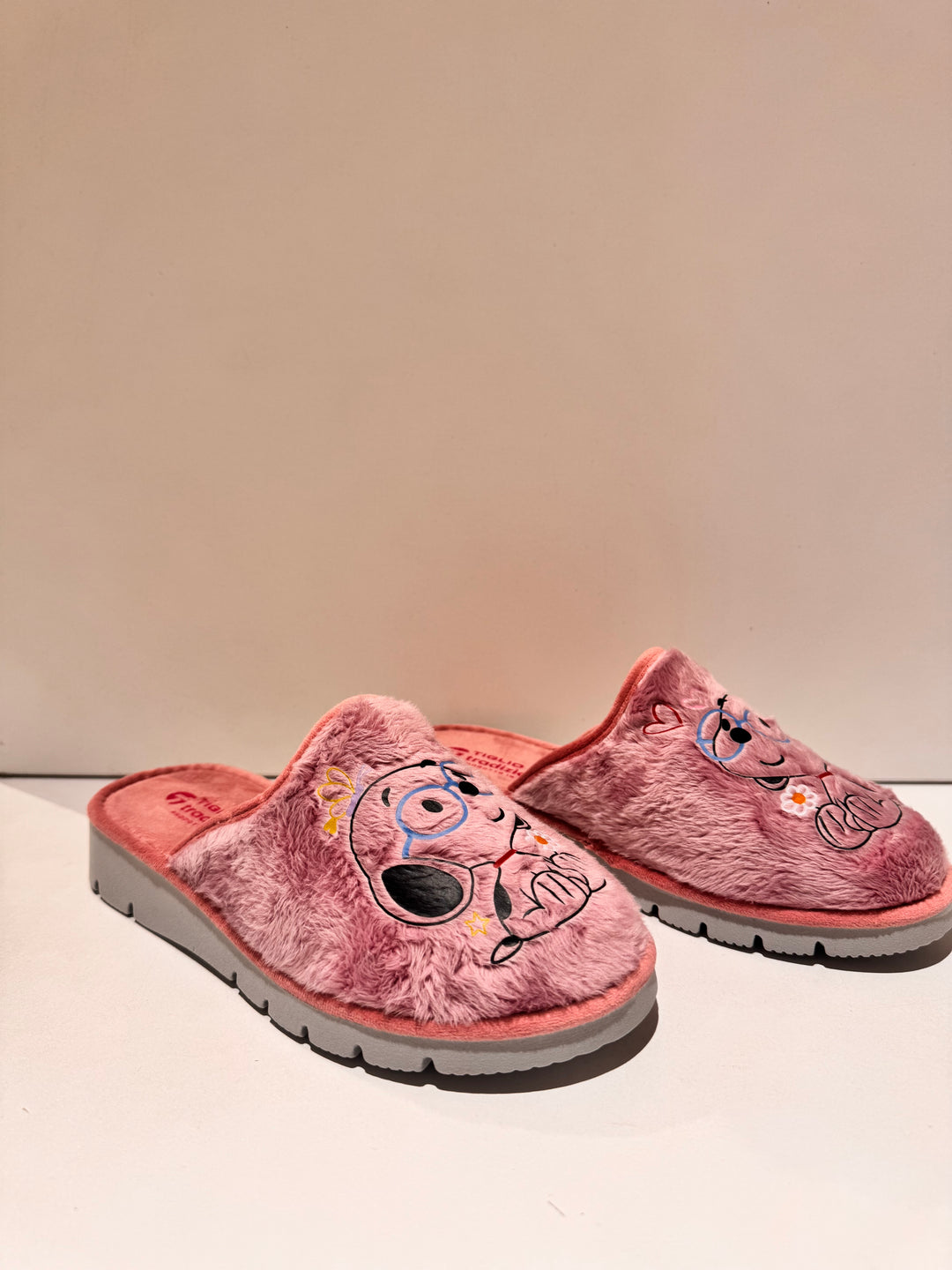 Pantofole Tiglio cagnolino