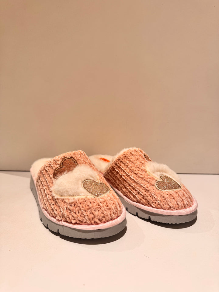 Pantofole Tiglio Cuori