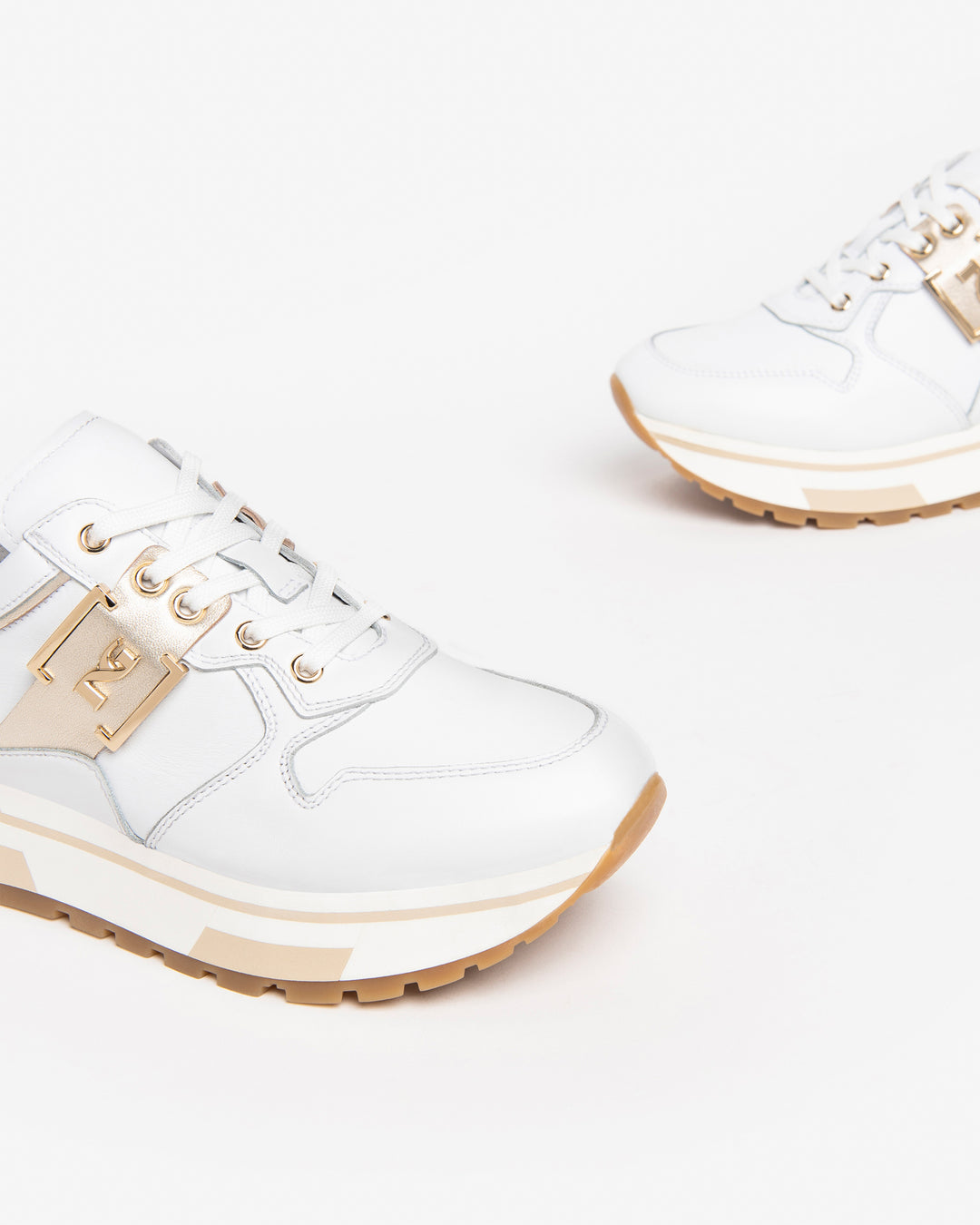 Sneakers Plattform Nero Gairdini