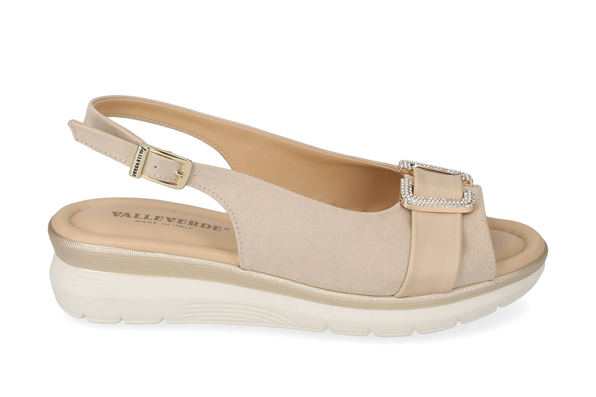 Sandalo slinback basso Valleverde 32703