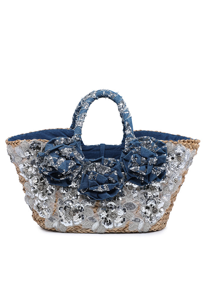 Borsa Rose Denim