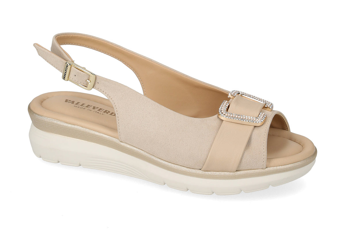 Sandalo slinback basso Valleverde 32703