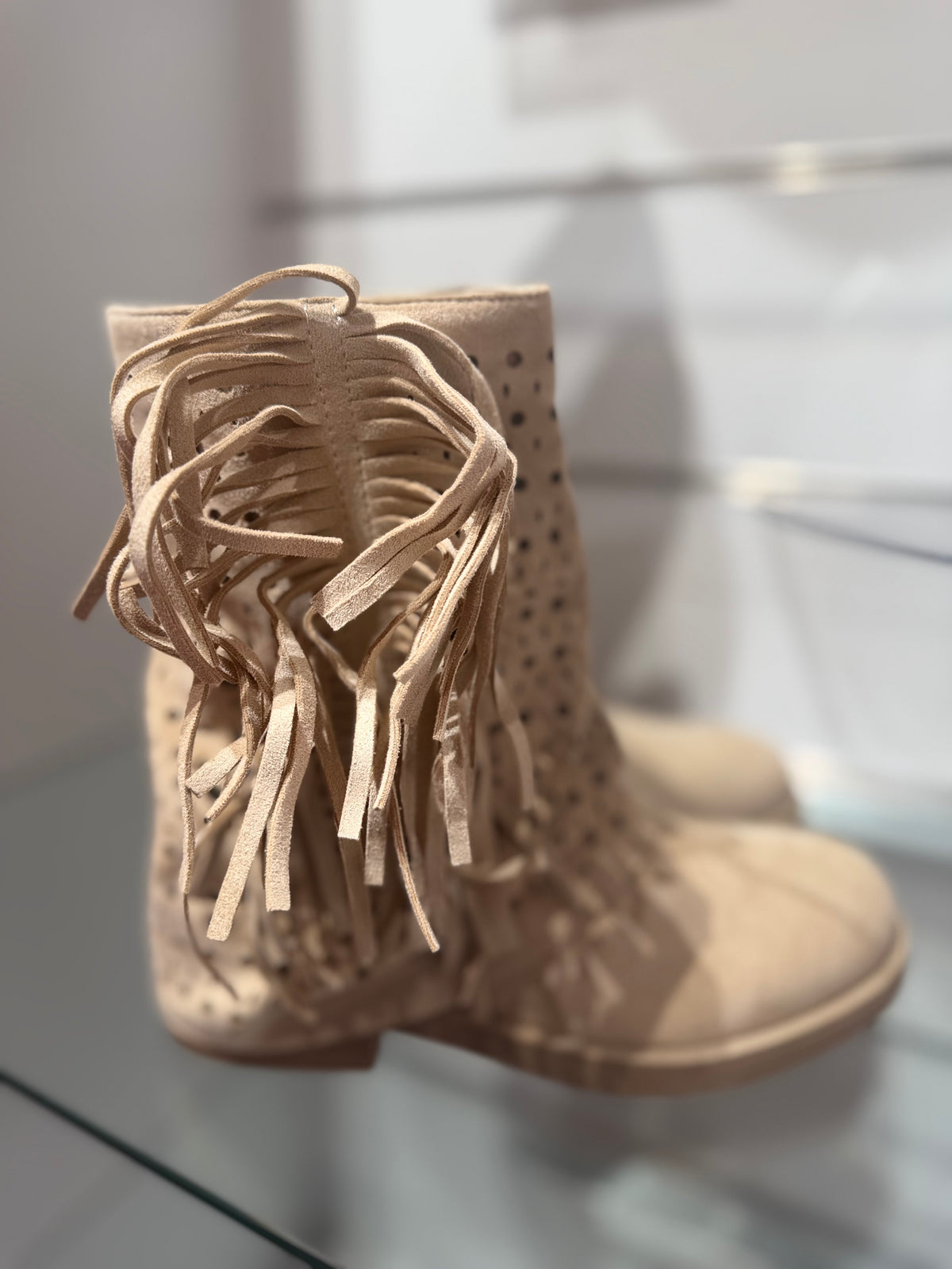 Stivaletto estivo frange