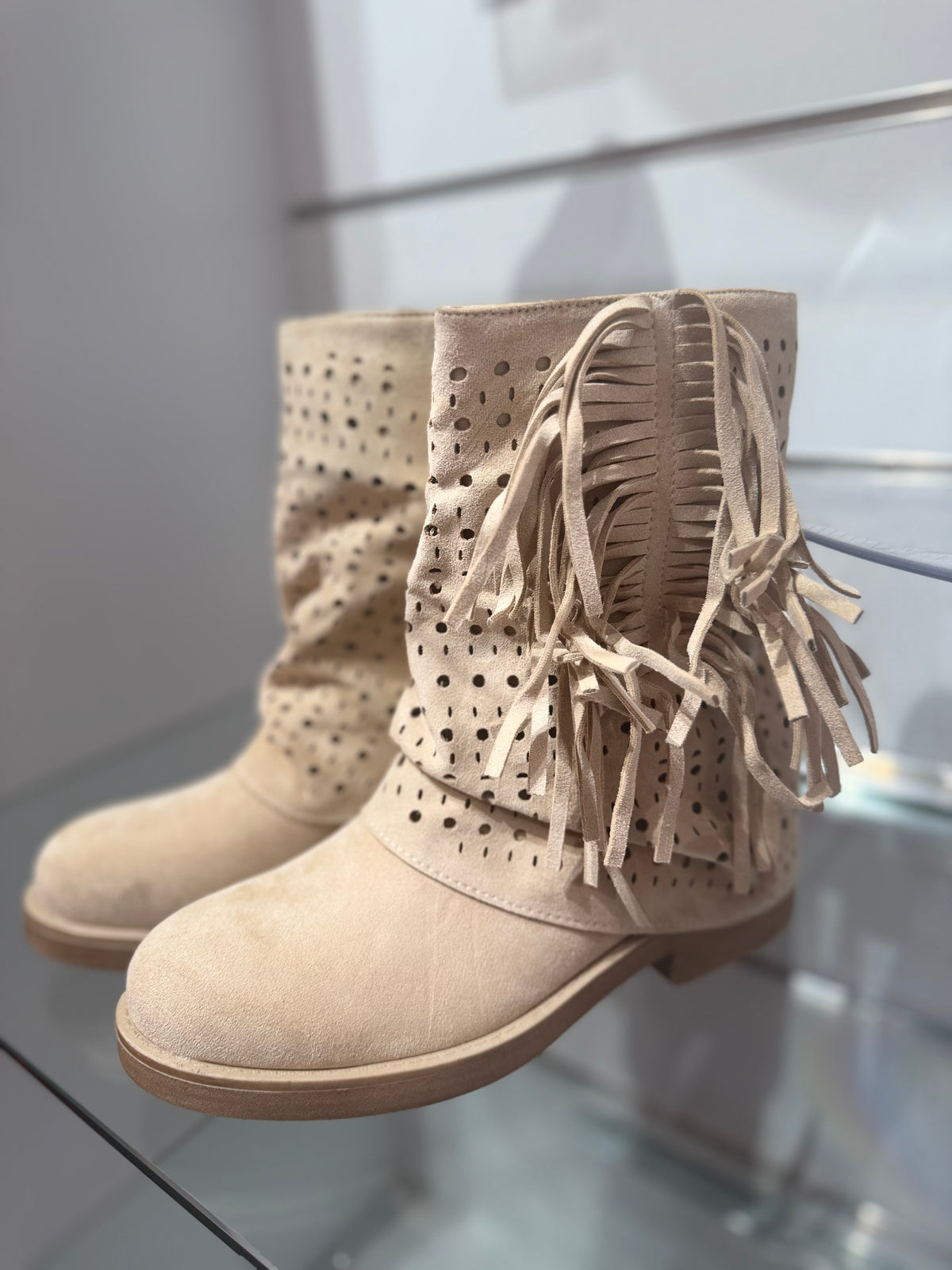 Stivaletto estivo frange
