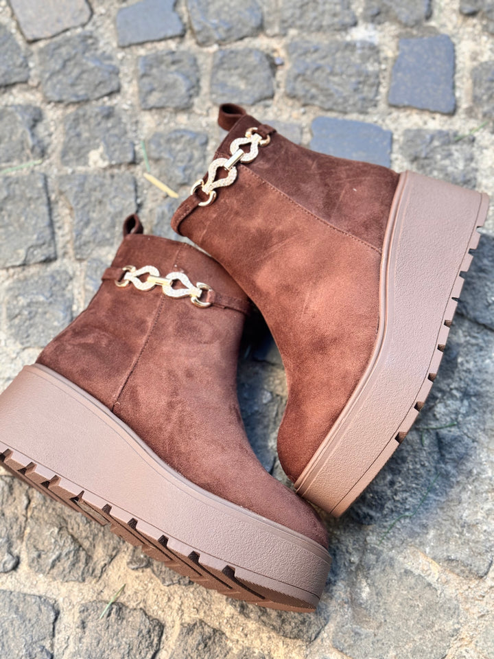 Stivaletto zeppa 2306