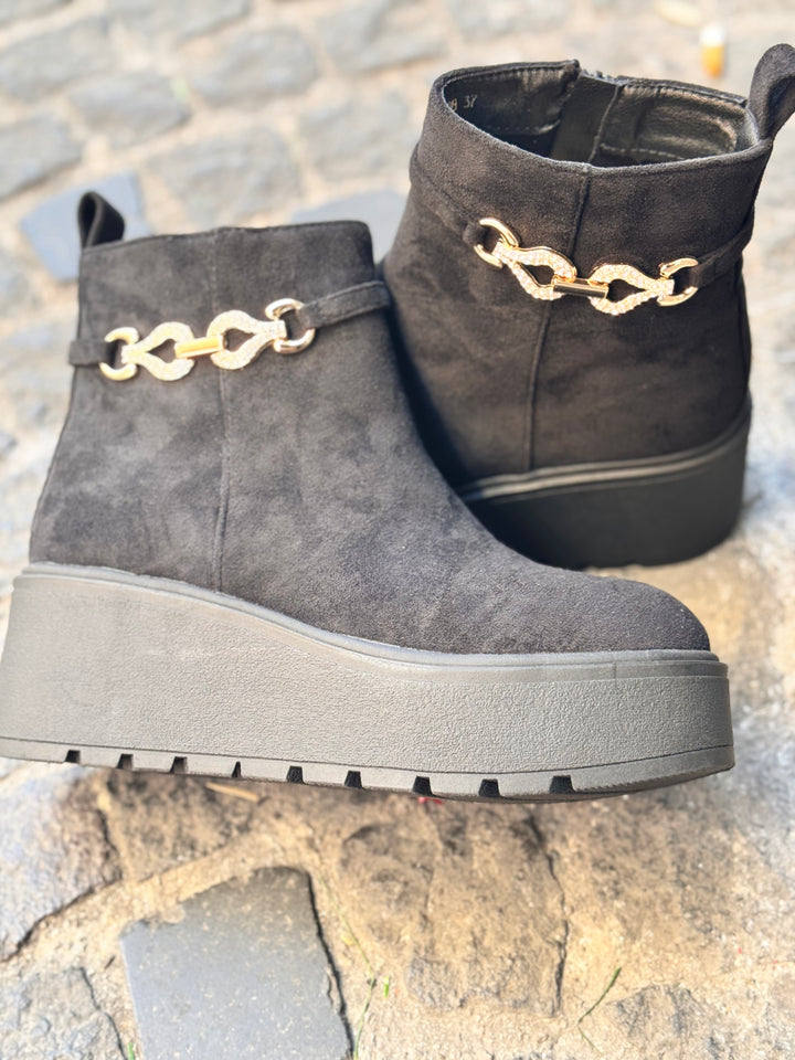 Stivaletto zeppa 2306