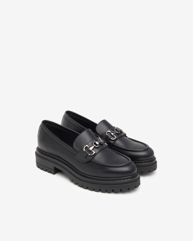 Mocassino Nero Giardini I411410D