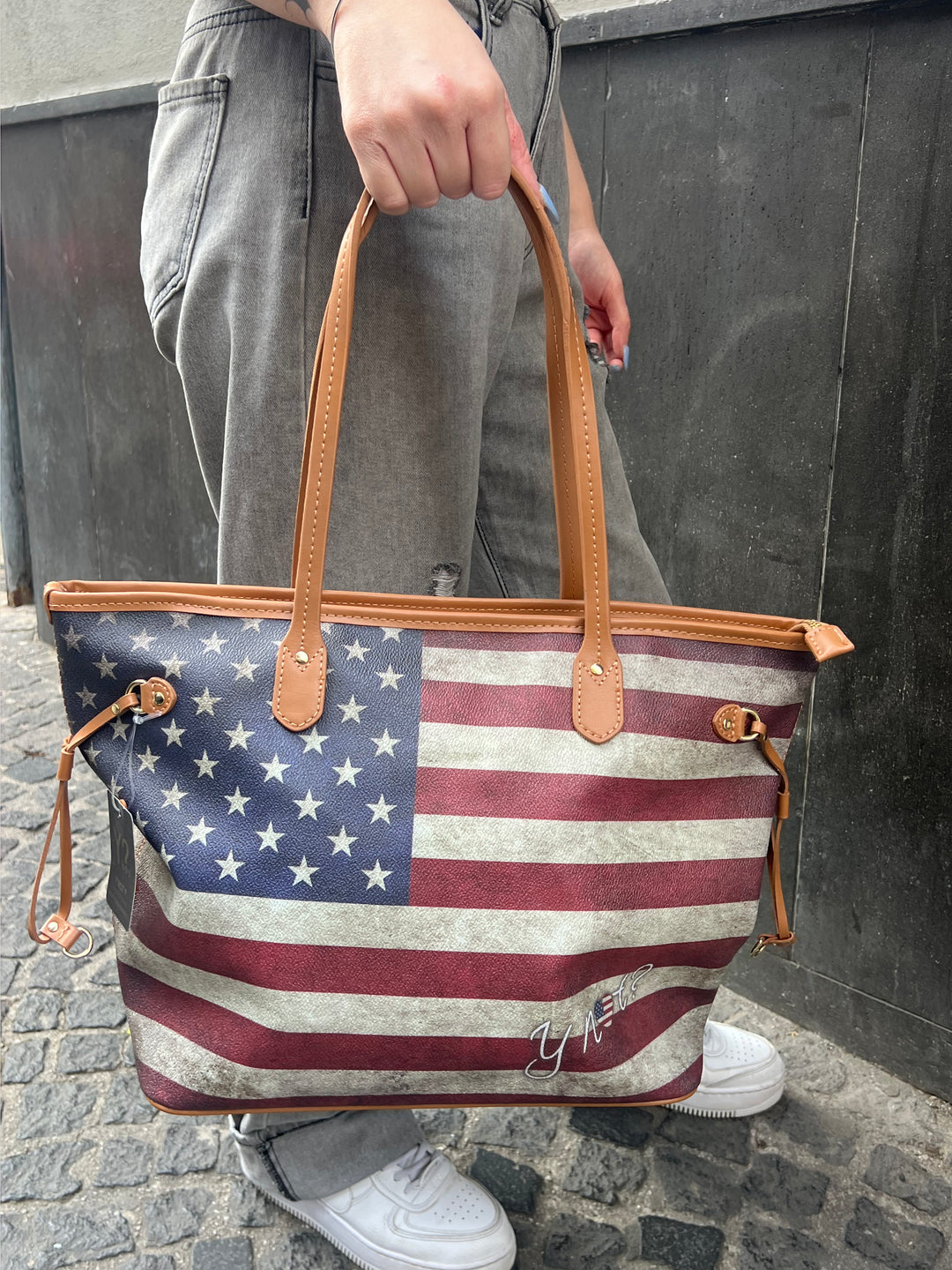 Borsa Shopper bandiera America Ynot?
