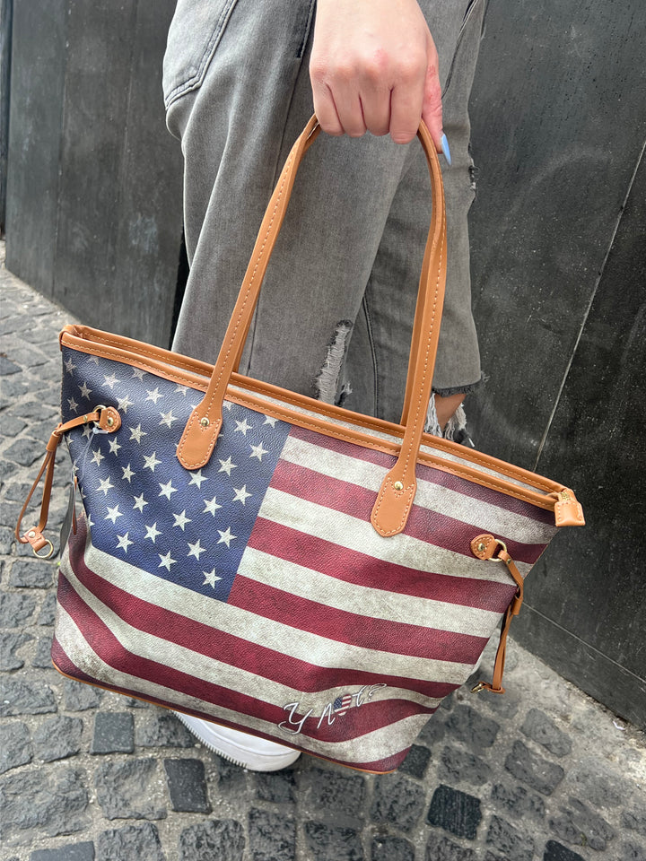 Borsa Shopper bandiera America Ynot?