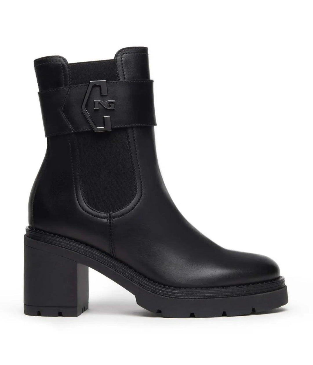 Anfibio con tacco Nero Giardini I309160D