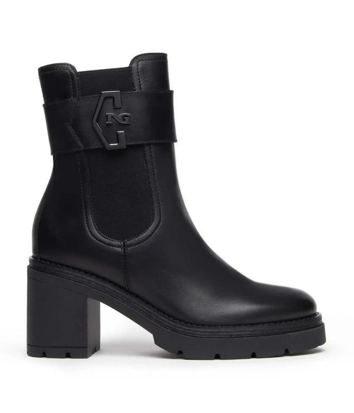 Anfibio con tacco Nero Giardini I309160D