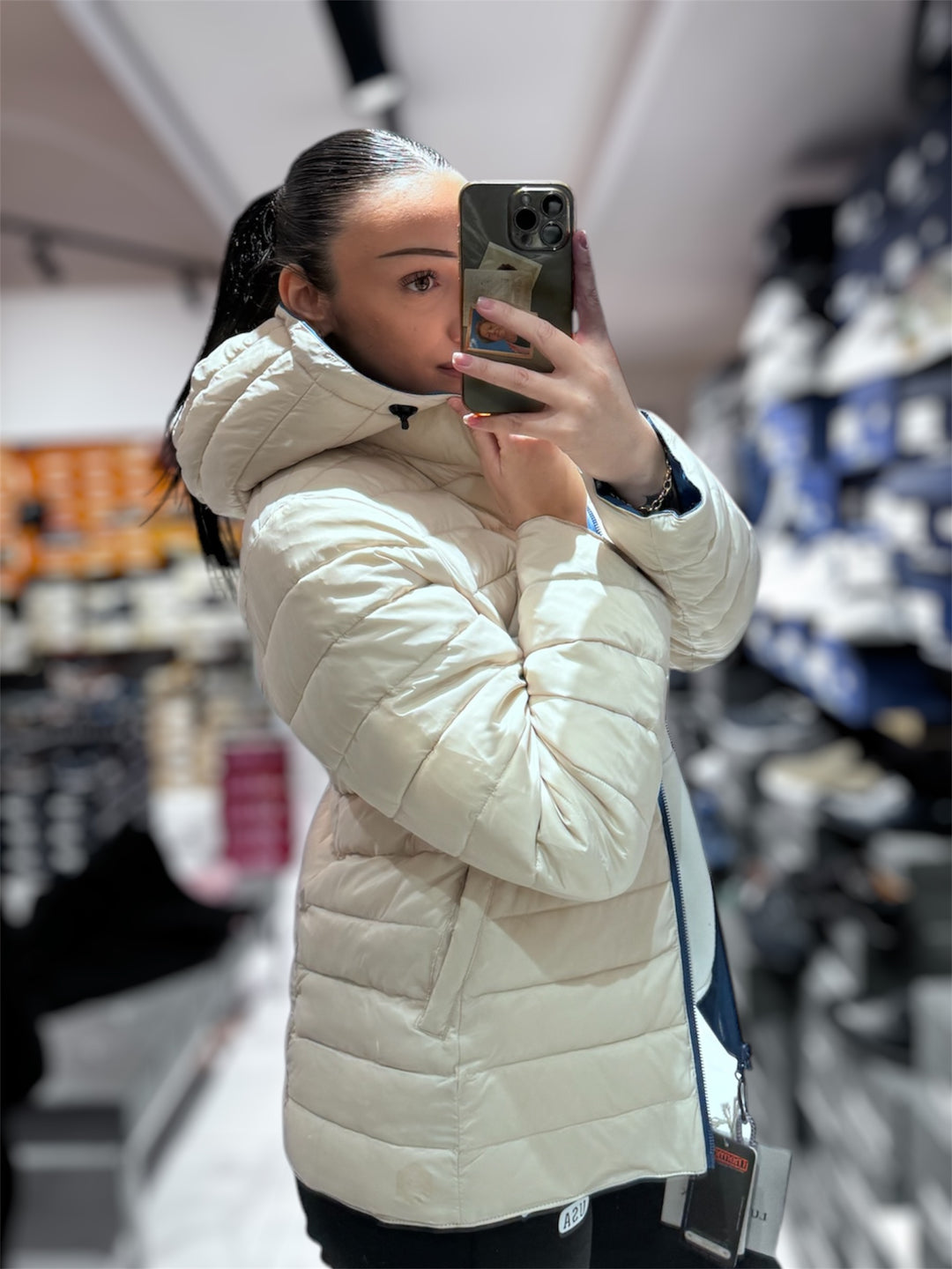 Giubbino Lumberjack Donna Reversibile