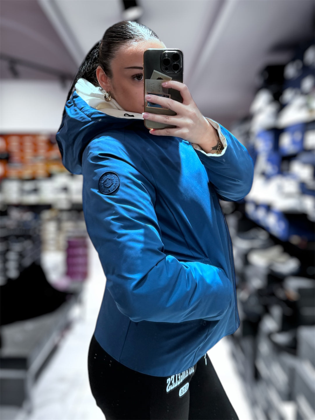 Giubbino Lumberjack Donna Reversibile