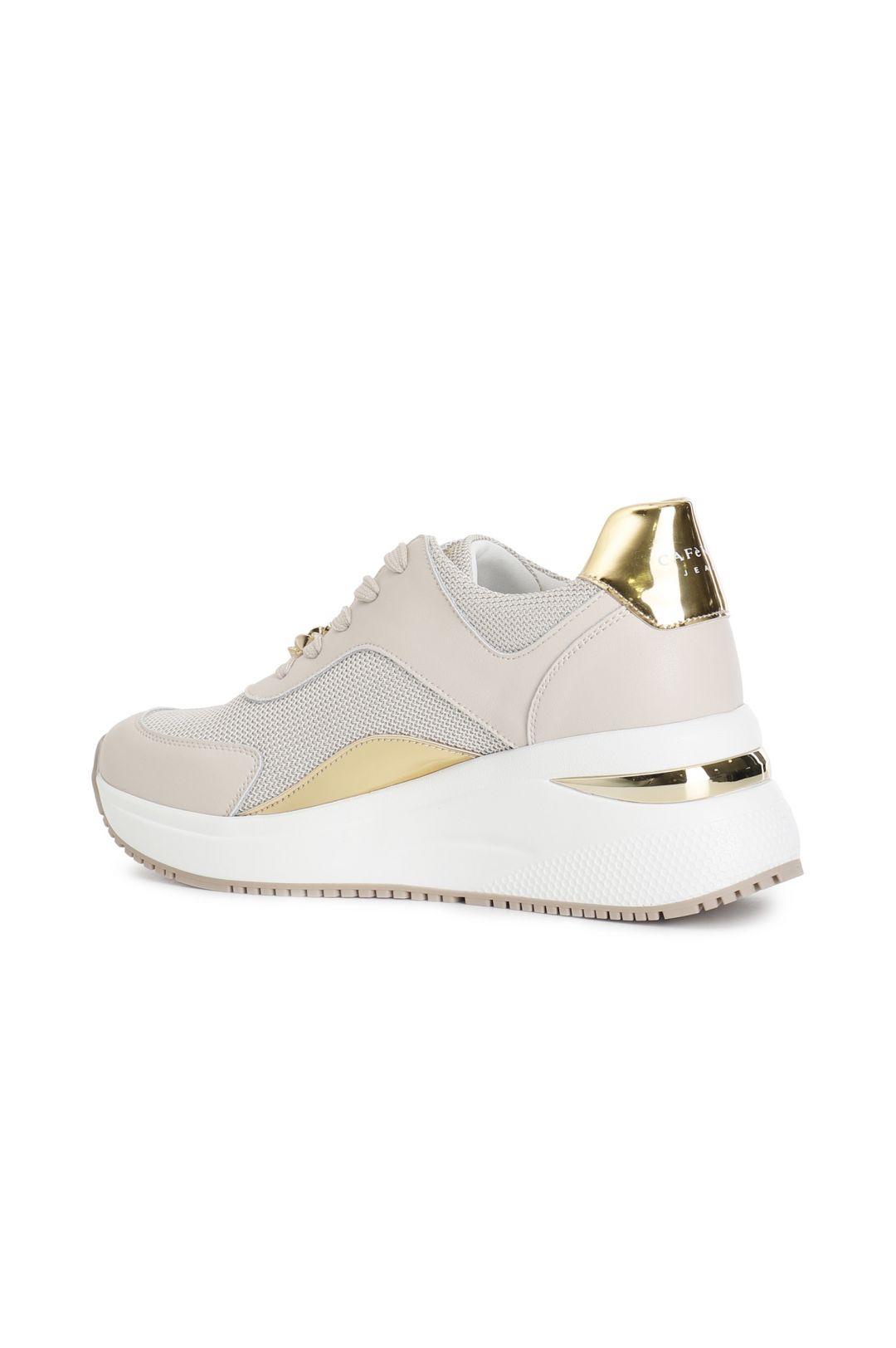 Sneakers Con Zeppa Cafè Noir 9500
