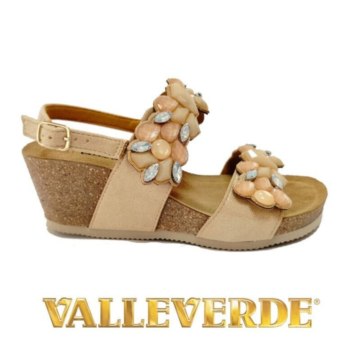 Sandalo con Zeppa Valleverde 60035