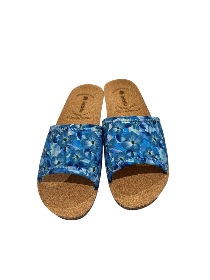 Pantofola in sughero inBlu