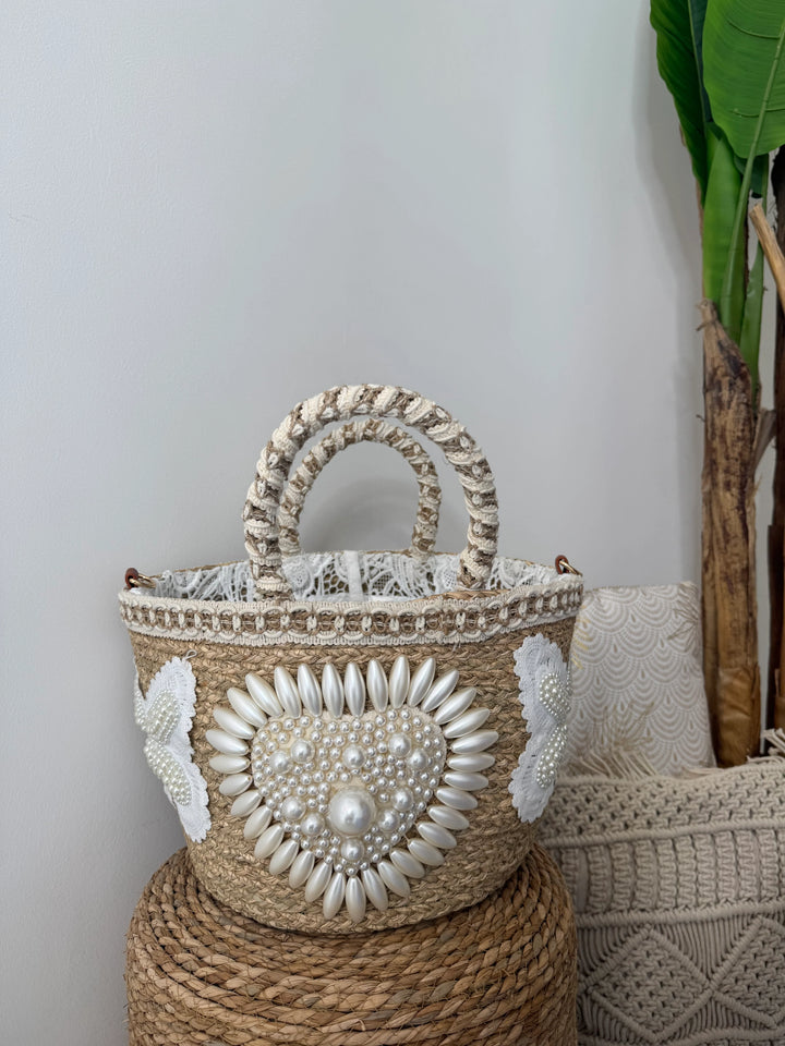 Borsa in paglia farfalle 🦋